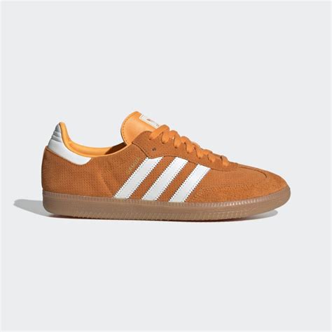 adidas schoenen wit met orange|adidas samba sandalen.